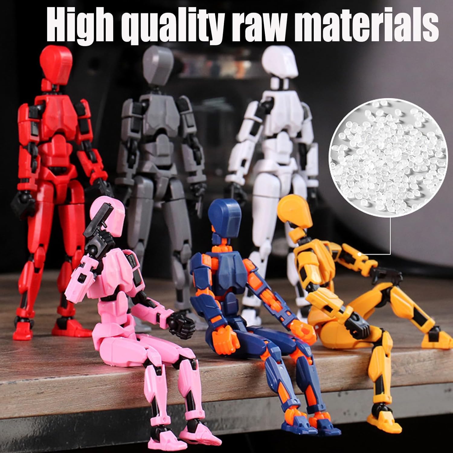 2026 New Titan 13 Action Figure Set,T-13 Robot Action Figure 3d Printed Multi-Jointed Movable,Robot 13 Action Figures,Decorations for Action Figures - Assembly Completed (Assembly Completed-9PCS) - Image 6