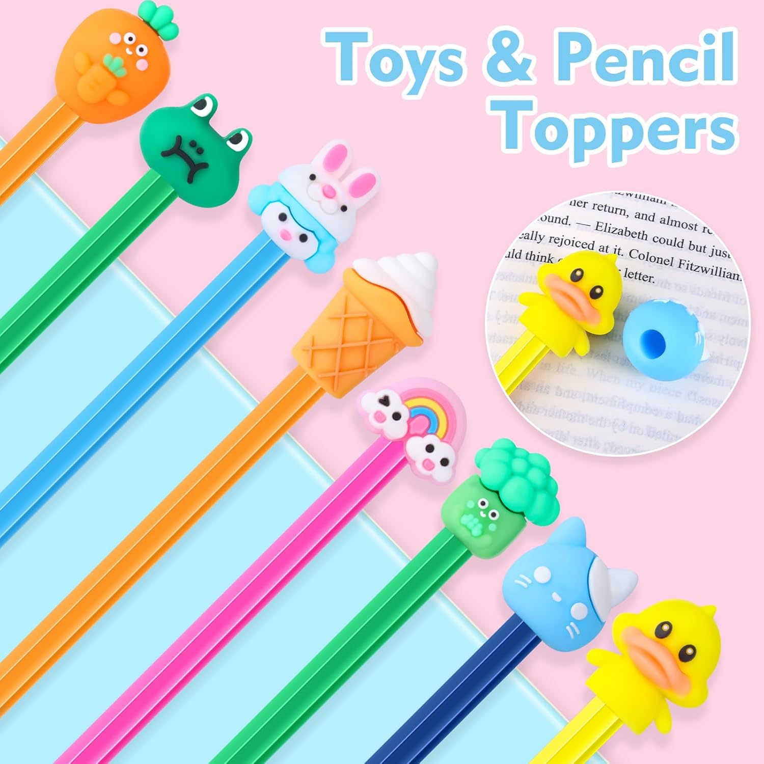 100 Pcs Gumball Machine Capsules Clear-Colored Mini Kawaii Round Capsule Toys Collection for Vending Machine Kindergarten Gift Easter Basket Stuffer Classroom Prize Party Favor 1.3 Inches - Image 5