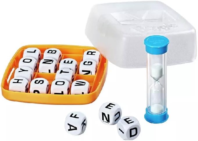 Hasbro Gaming Boggle Classic Game | Word Search Games | Ages 8+ | 1 or More Players | Portable Travel Size | Fun Family Dice Games for Adults and Kids - Image 2