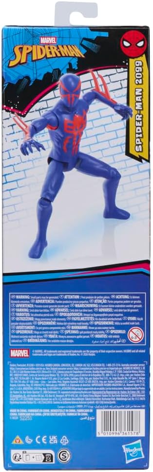 SPIDER-MAN Marvel Titan Series 2099 Action Figure, 12-Inch-Scale (30 cm) Super Hero Toys for Kids Ages 4+ - Image 4