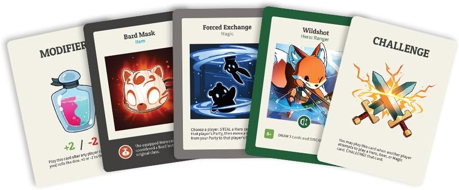 Unstable Games Here to Slay Card Game - Fantasy Adventure Strategy Game for 2-6 Players, Ages 10 and Up - Family Game Night Card Game from the Creators of Unstable Unicorns - Image 6