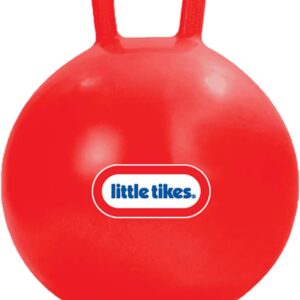 Little Tikes Bouncing Fun! Red Hopper 9301A – Mega 18″ Inflatable Heavy Gauge Durable Vinyl Ball – Deflates Easily for Storage – Exercise Learning Fun? YES – Use that Energy! for Kids Ages 4-8