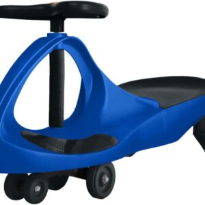Wiggle Car – Ride on Toy for Ages 3 and Up – Toddler Ride on Toys with no Batteries, Gears, or Pedals Just Twist, Wiggle, and Go by Lil’ Rider (Blue and Black)