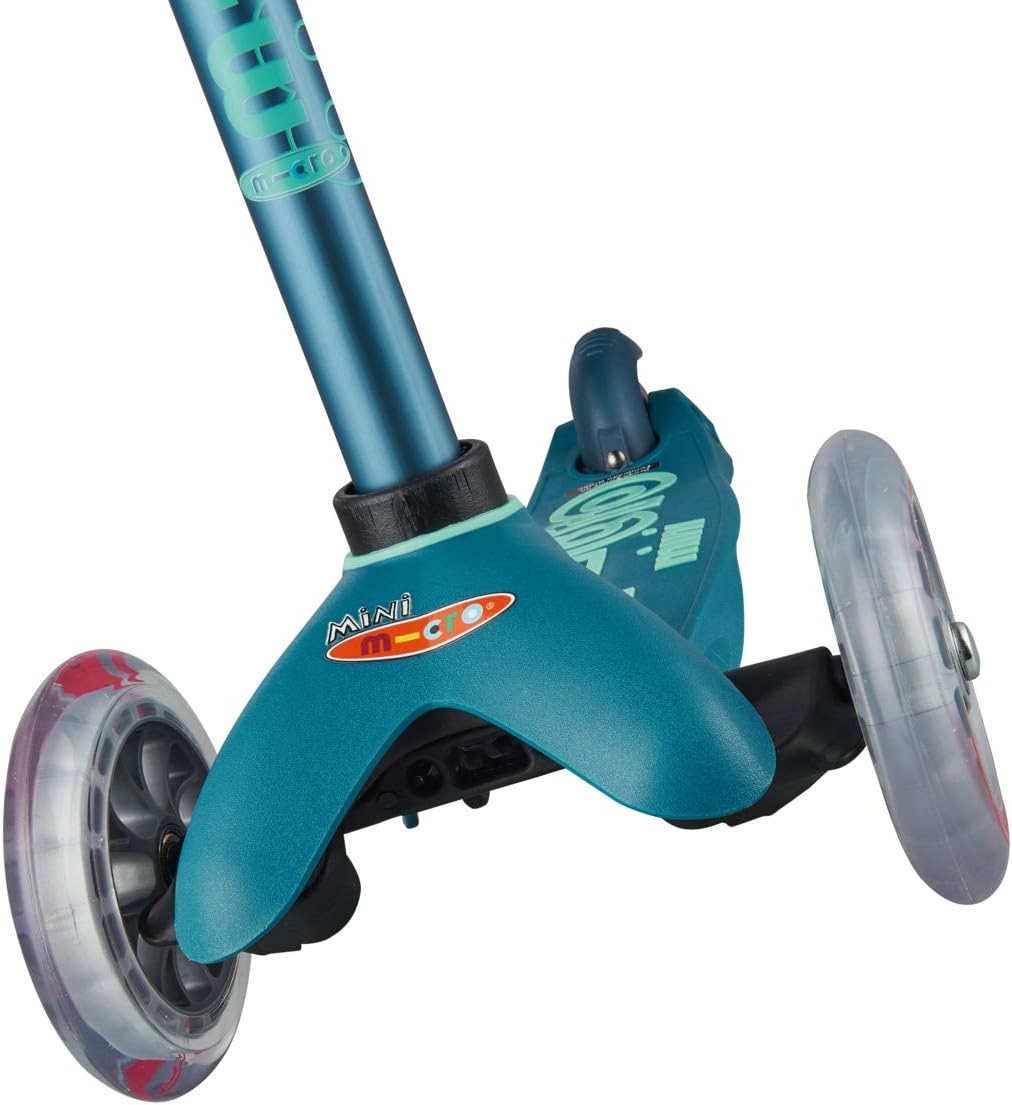 Micro Kickboard | Mini Kids Scooter for Ages 2-5 | Children up to 110 lbs | 3 Wheel Lean-to-Steer Design | Adjustable T Bar | Smooth Ride PU Wheels | Swiss Design - Image 3