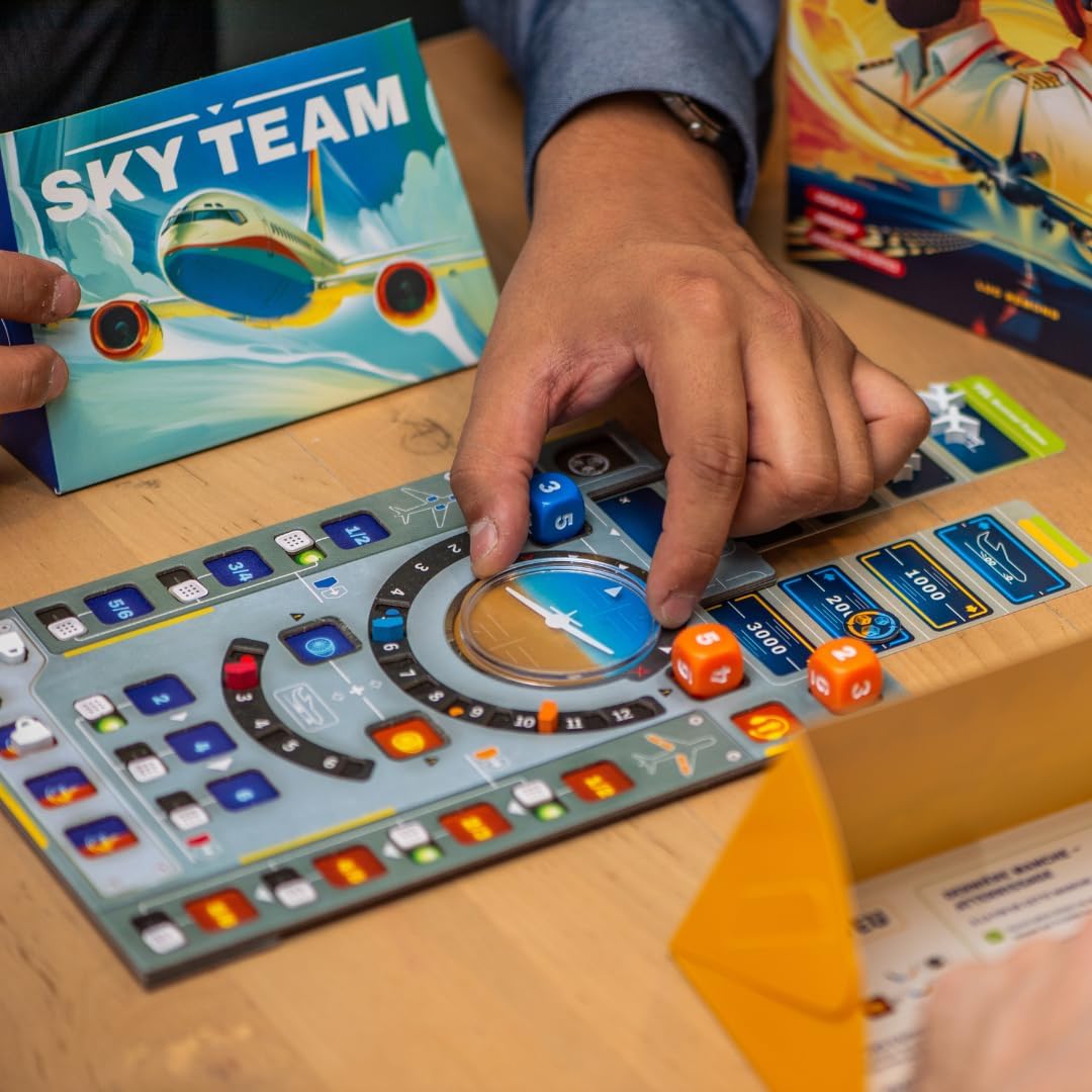Scorpion Masqué Sky Team | Voted Game of the Year 2024 | Best 2 Player Game | Work Together to Land the Plane | Ages 14+ | 20 Minutes - Image 3