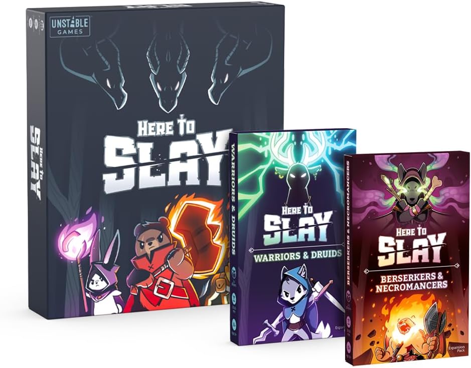 Unstable Games Here to Slay Card Game - Fantasy Adventure Strategy Game for 2-6 Players, Ages 10 and Up - Family Game Night Card Game from the Creators of Unstable Unicorns - Image 5