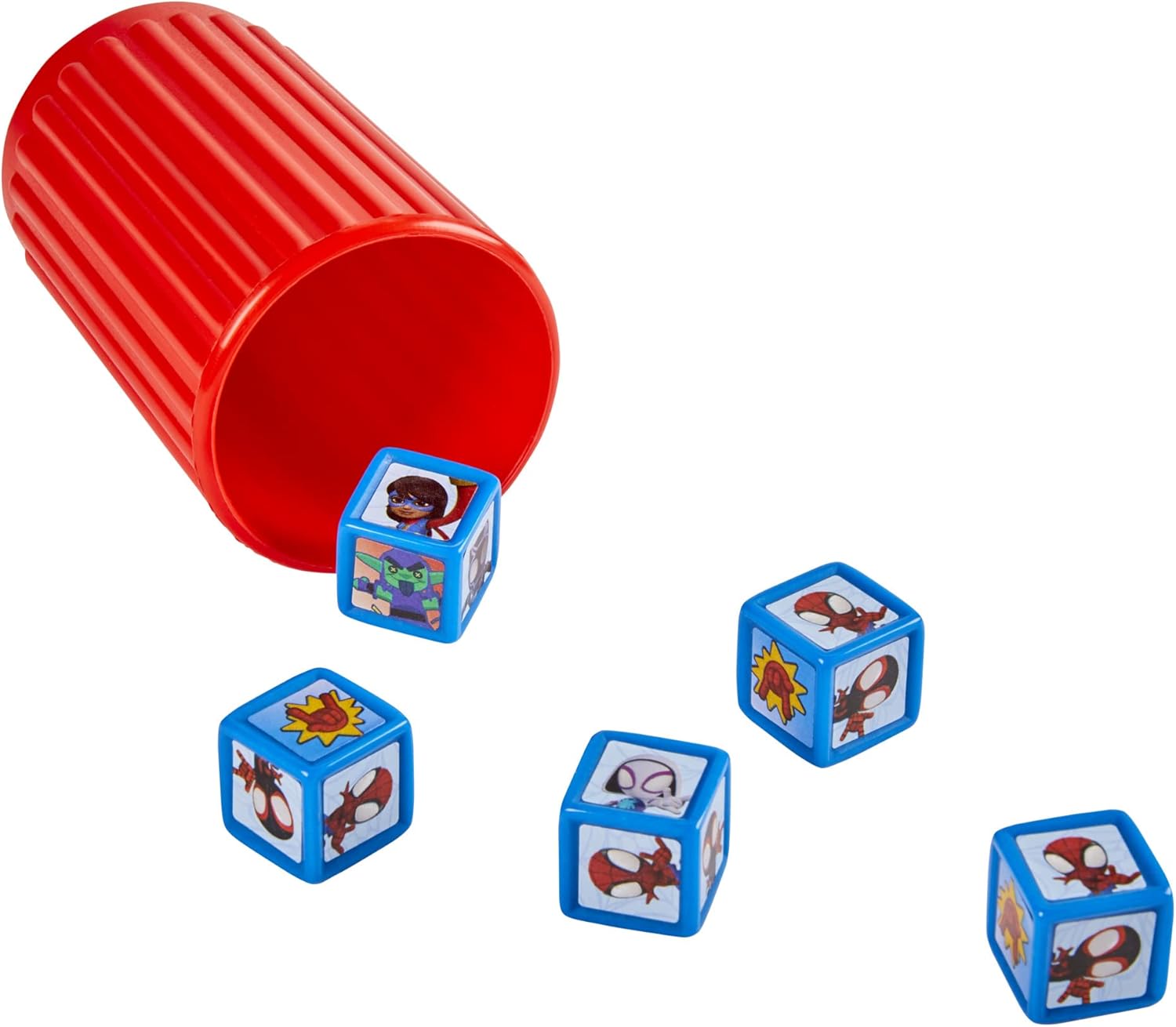 Hasbro Gaming Spidey and His Amazing Friends Yahtzee Jr.Marvel Edition Board Game for Kids, Ages 4 and Up (Amazon Exclusive) - Image 8