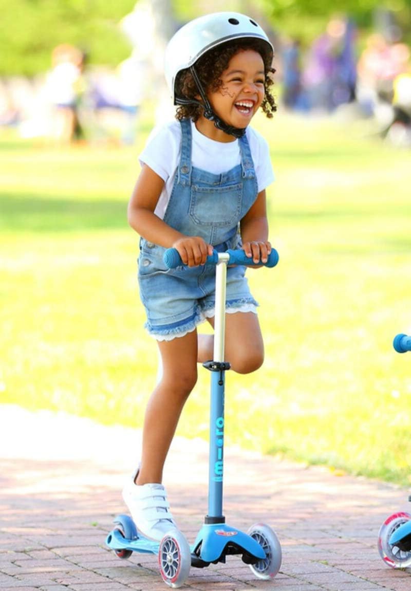 Micro Kickboard | Mini Kids Scooter for Ages 2-5 | Children up to 110 lbs | 3 Wheel Lean-to-Steer Design | Adjustable T Bar | Smooth Ride PU Wheels | Swiss Design - Image 5
