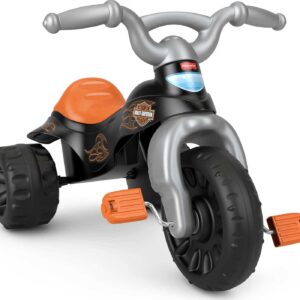 Fisher-Price Toddler Tricycle Harley-Davidson Tough Trike, Toy Bike with Handlebar Grips & Storage for Outdoor Play Kids Ages 2+ Years (Amazon Exclusive)