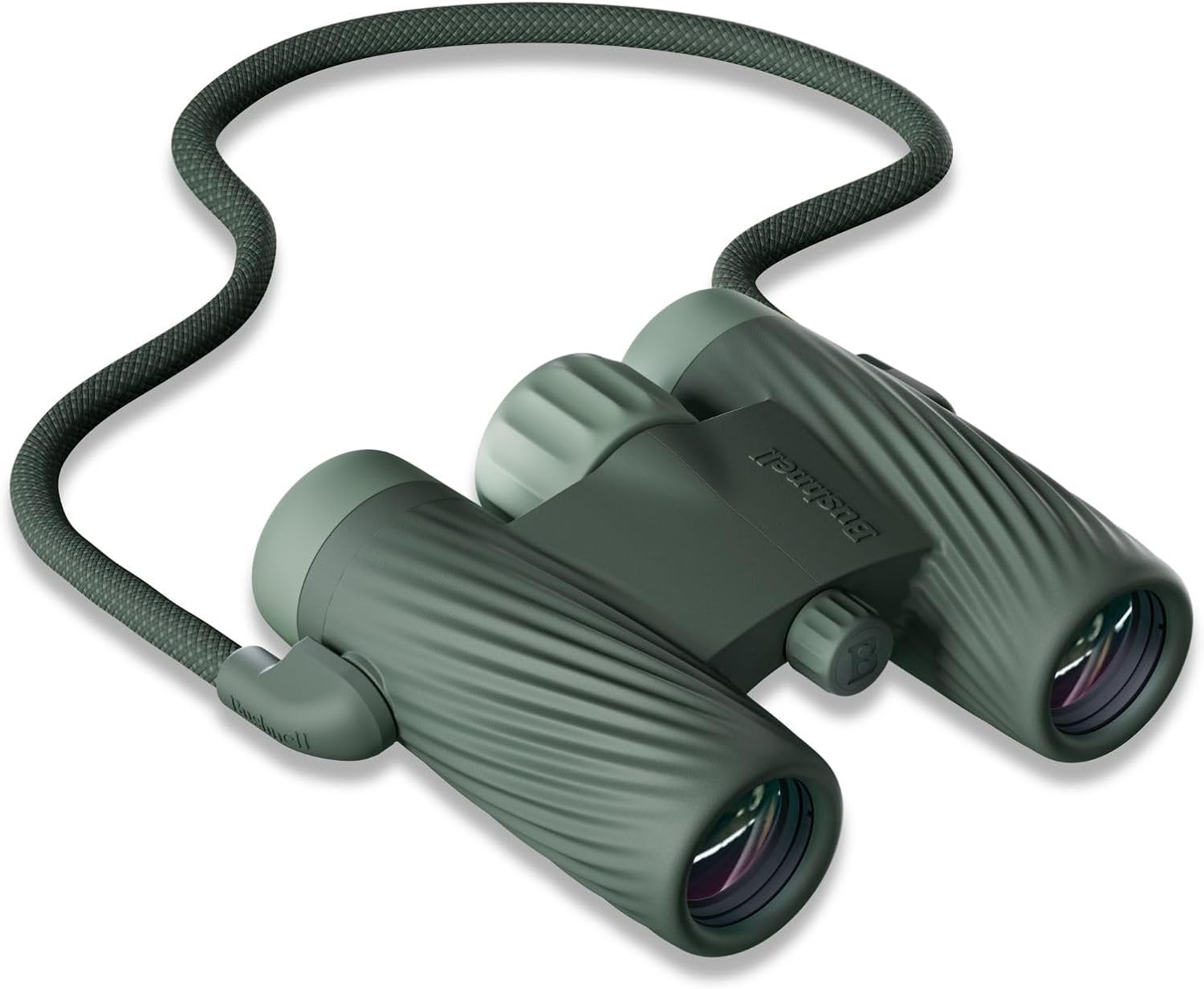 Bushnell A1 8x25 Compact Binoculars for Adults & Kids, Waterproof, Fogproof, 8X Magnification, Fully Multi-Coated Lenses & Rubber Armor - Cilantro Green