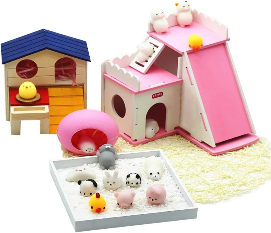 KINGYAO Squishies Squishy Toy 24pcs Party Favors for Kids Mochi Squishy Toy moji Kids Mini Kawaii squishies Mochi Stress Reliever Anxiety Toys Easter Basket Stuffers fillers with Storage Box - Image 8