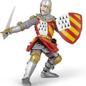 Papo – Realistic Tournament Knight Figure Toy for Kids – Ages 3+ – Fantasy & Medieval Collection – Creative Play Medieval Battle – Gift Idea Toy for Girls and Boys – 3.2 in X 1.9 in X 3.5 in