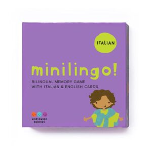 Minilingo Italian / English Bilingual Flashcards: Bilingual memory game with Italian & English cards (Minilingo Bilingual Flashcards)