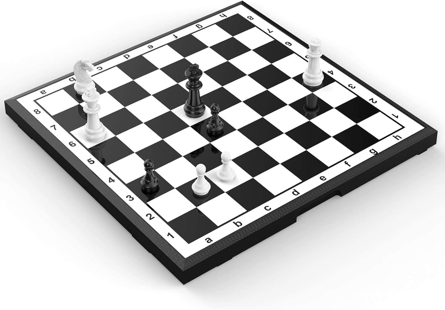 Chess Sets Travel Board Games: Magnetic Folding Chess Board with Instructions Teen Gifts Family Games Educational Toys for Kids and Adults 9.5 Inch - Image 4