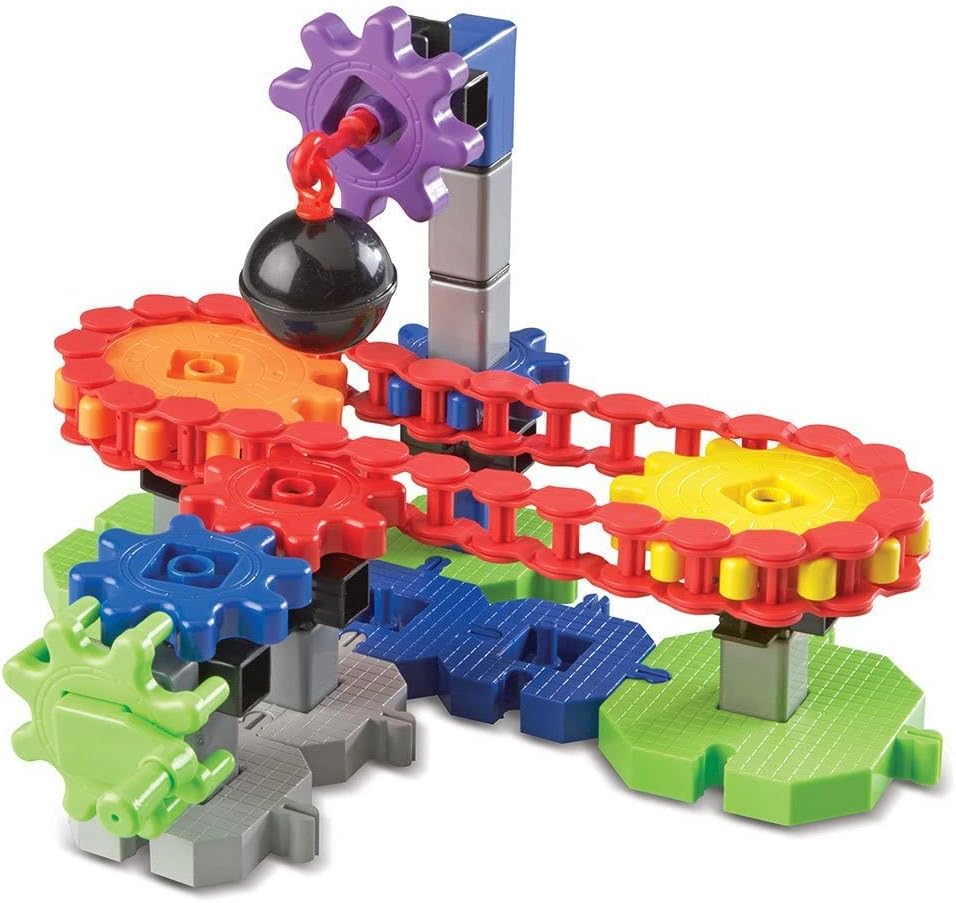 Learning Resources Gears! Gears! Gears! Machines in Motion - Toddler STEM, Building Toys for Kids, Hands-On Construction & Engineering Set, Critical Thinking, Fine Motor Skills - Image 5