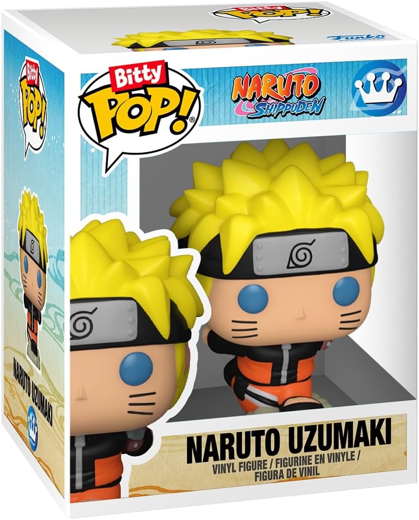 Funko Pop! Bitty: Naruto Shippuden - Kakashi, Sakura, Sasuke, and Chase Mini Figure - 0.9 Inch (2.2 Cm) - Anime Collectable - Gift Idea - Stackable Display Shelf Included - Image 7