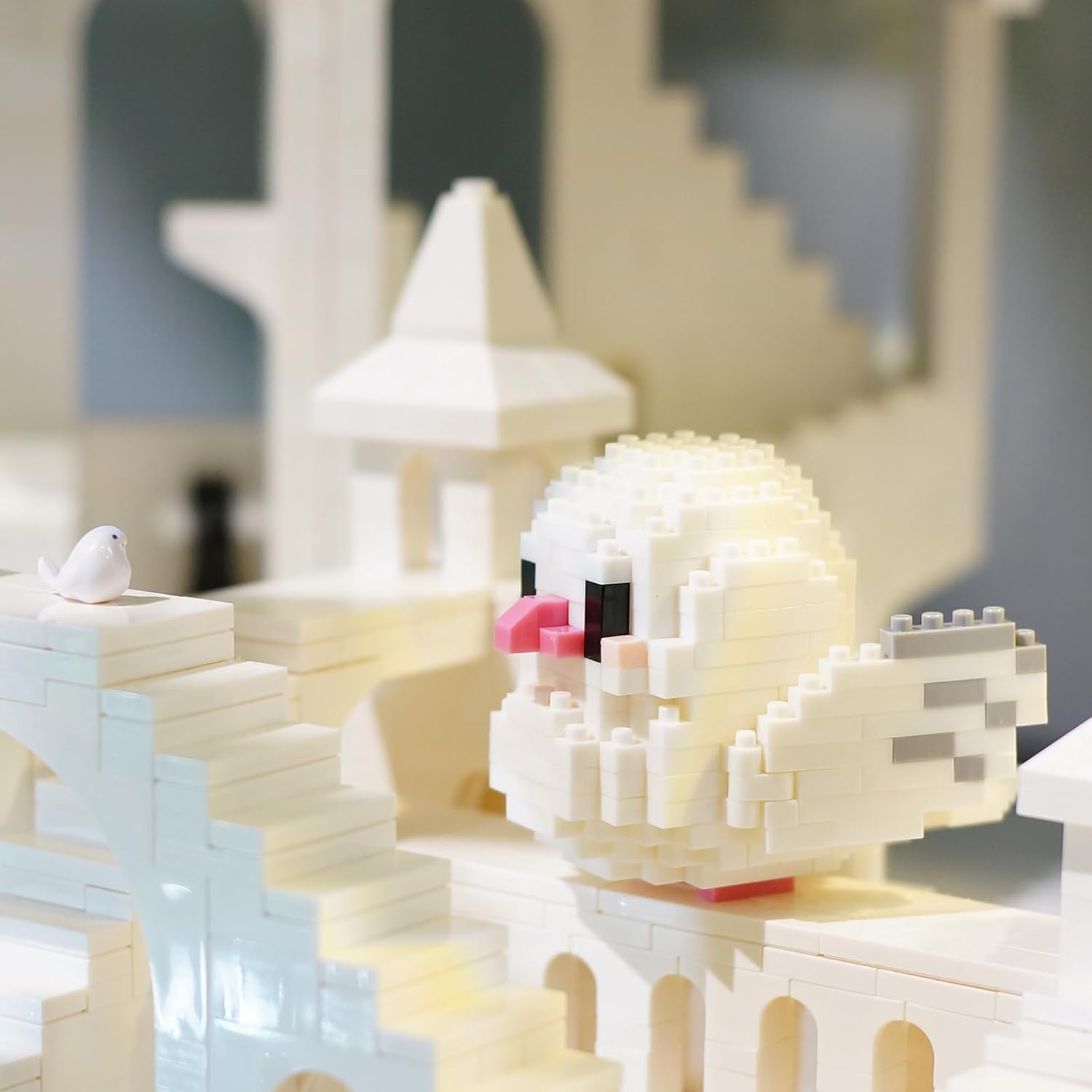 HJPLPXH Parrots Micro Mini Building Block Sets Birthday Gift for Kids, Animals Buildling Model Kits, Mini Bricks Birds Series Toys for Kids(6 Boxes) - Image 3
