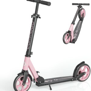 Kick Scooter for Kids 5-12, Teens, Adults, CPSC Certified Foldable Lightweight Sport Scooter with 8 Inch Wheels, Max Load 240 LBS, Gift for Childs