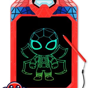 LCD Writing Tablet for Kids 10 Inch Spider Hero for Toddler 3 4 5 6 7 8 – Paint, Doodle Board, Drawing Pad – Travel Toys, Road Trip Car Activities, Birthday Christmas Gift Boys & Man