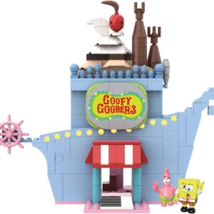 Snap & Switch Spongebob Squarepants Goofy Goober’s Deluxe Set – Buildable Toy Set for Creative Play and Fun – Ages: 6+