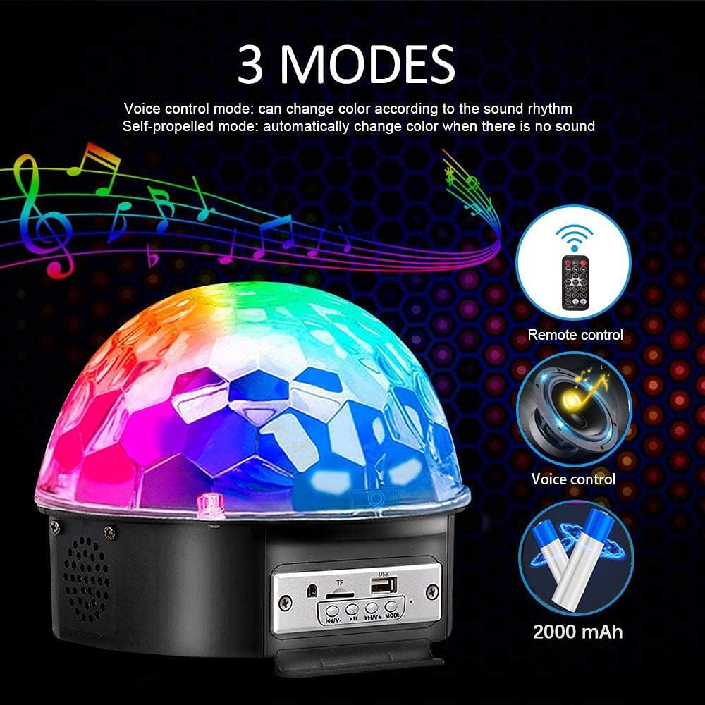 Trampoline LED Lights with Music, 9 Colors, Remote Control - Syncs up to 16FT, 15FT, 14FT, 12FT, 10FT Trampoline Accessories for Kids & Adults - Image 5