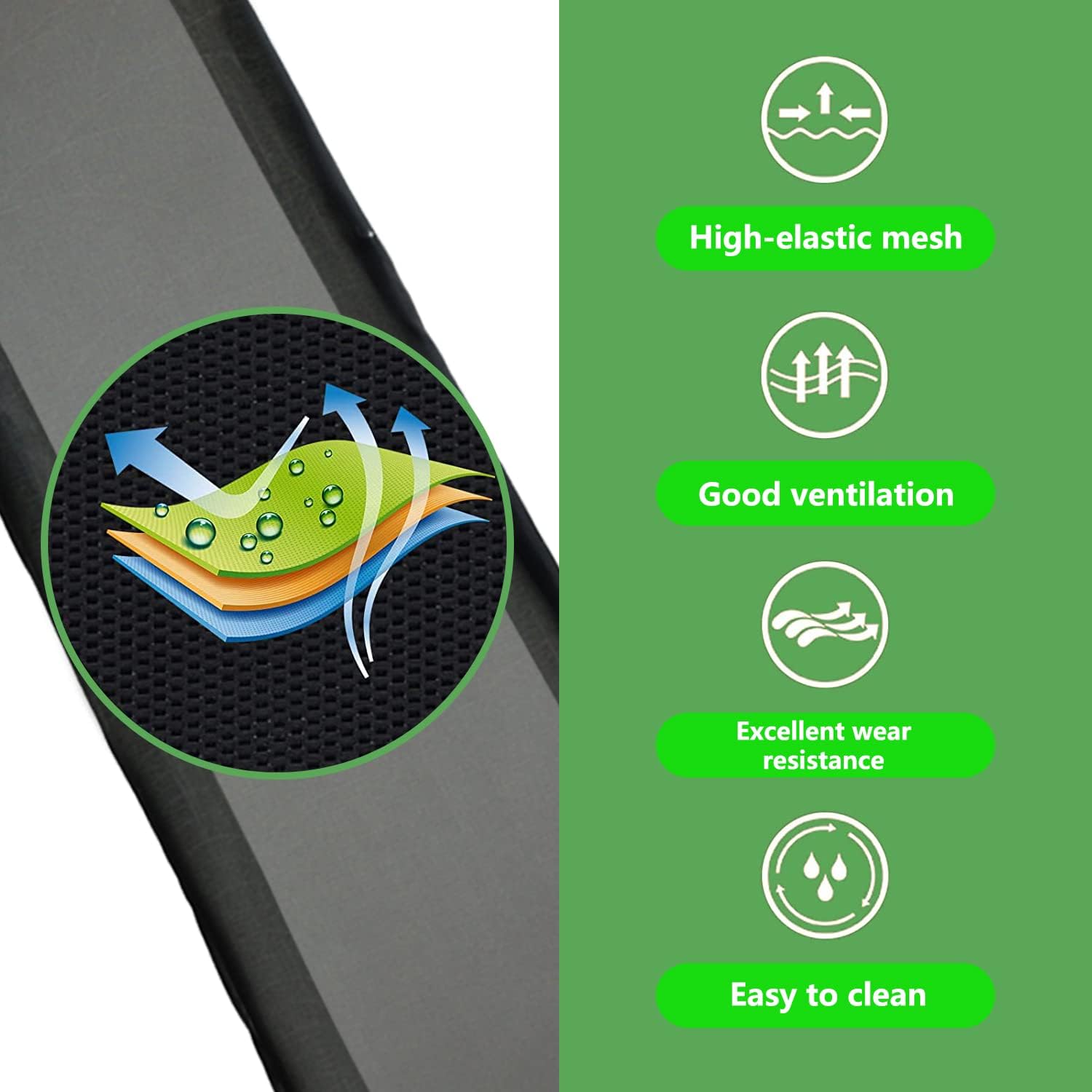 Eurmax USA Trampoline Safe Slide and Ladder for Kids, Universal Hook Design, UV-Resistant Steel and Fabric, Includes Shoe Storage Pocket, Universal Trampoline Accessories - Image 6