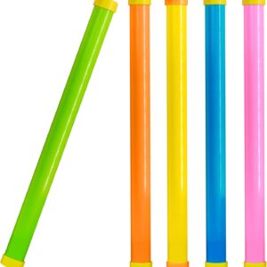 Novelty Place 16″ Groan Tube Noise Makers 5 Pack – Funny Party Noisemaker for Kids and Adults – Party Favor Sound Tubes Toys Multiple Colors