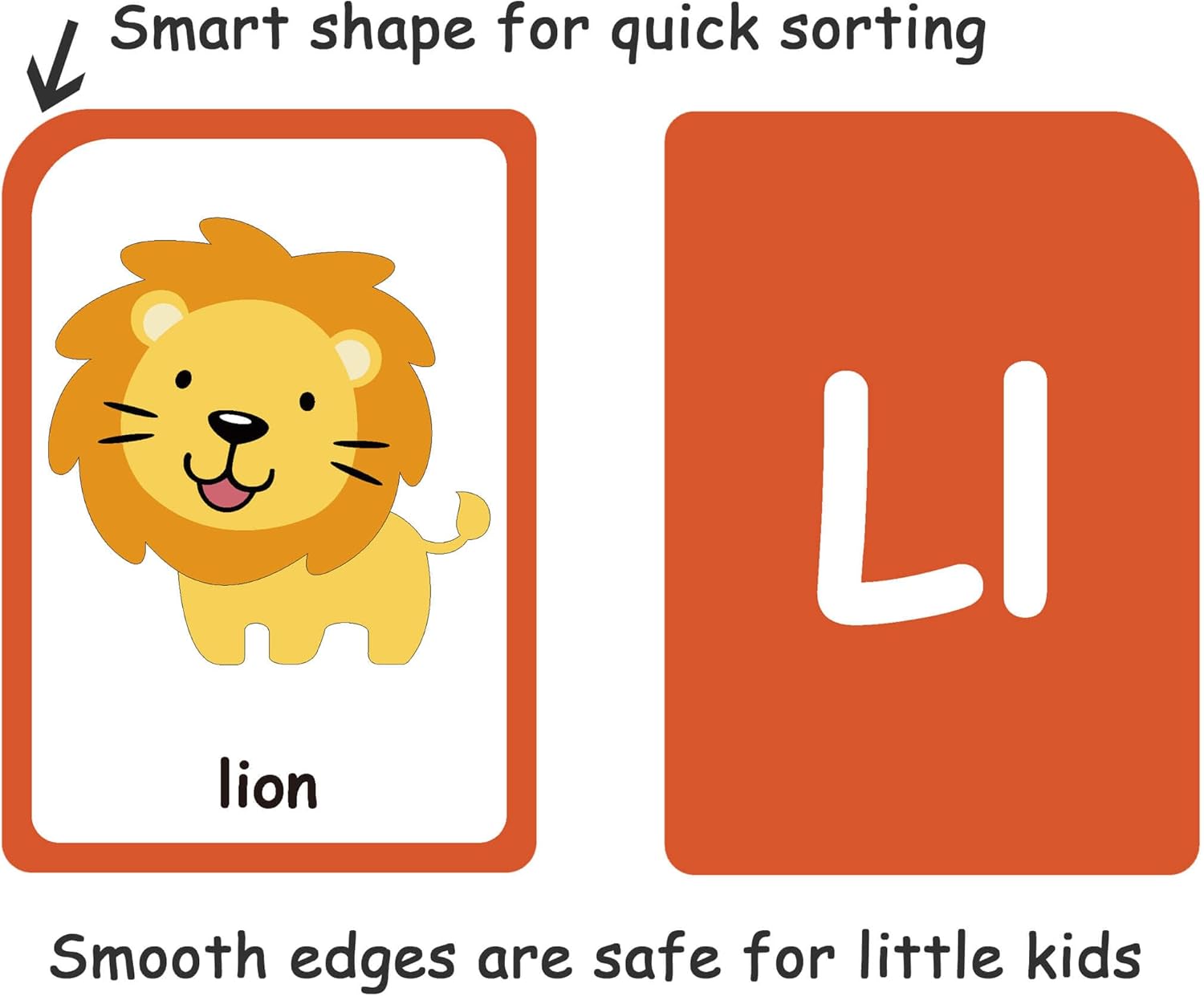 ZazzyKid Flash Cards for Toddlers Learning: 54 Double Sides Flashcards for Alphabets, Numbers, Colors, Shapes - Educational Toys for Preschool - Image 4