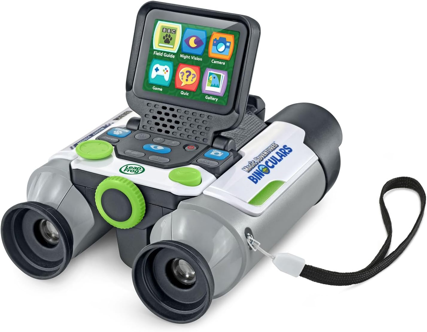 LeapFrog Magic Adventures Binoculars with Screen Capture, Night Vision for Kids Ages 4 and up, White - Image 2