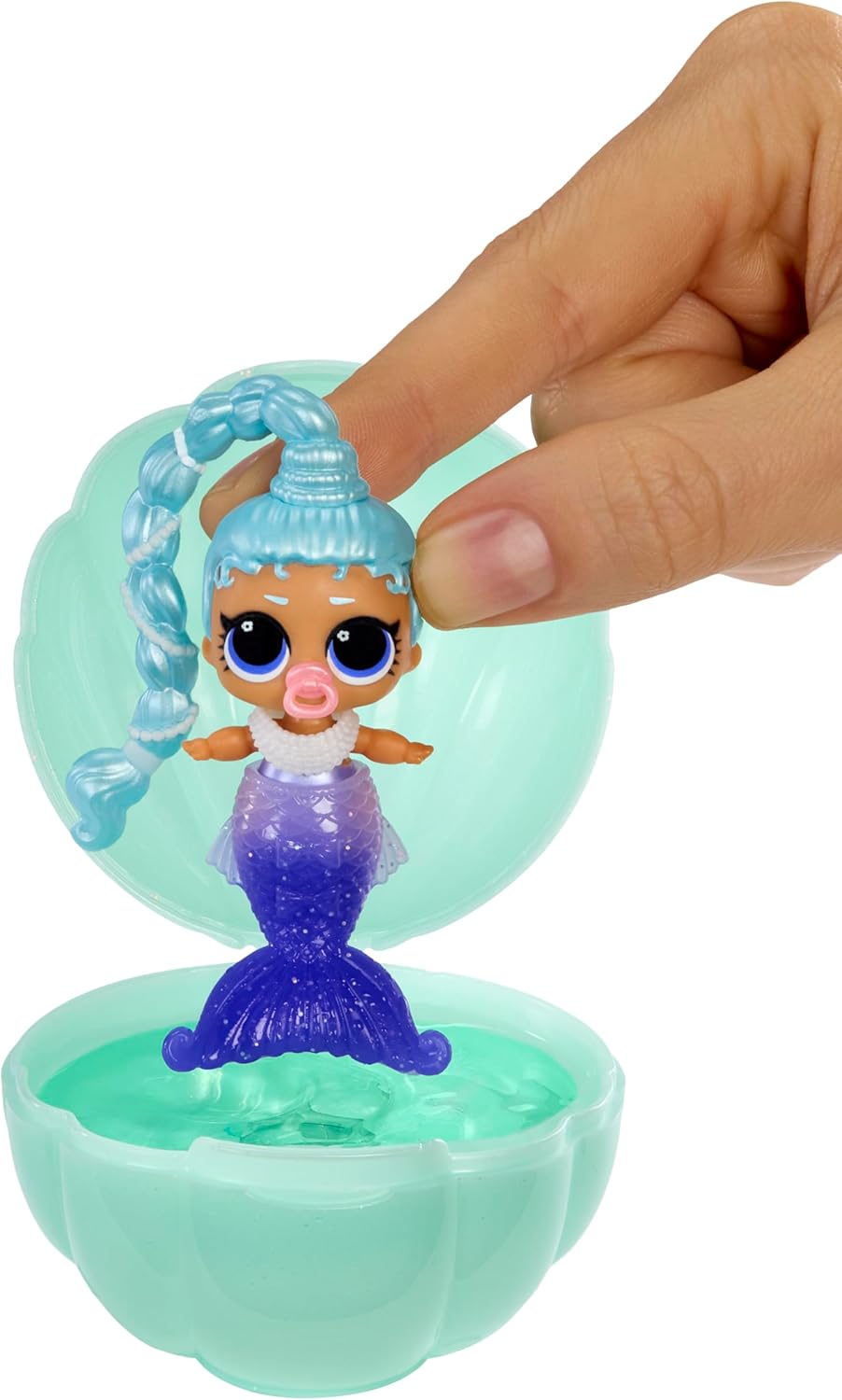 LOL Surprise Mermaids Makeover Magic Baby Sisters with Color-Changing Mermaid Tails and Shell-Inspired Display Ball, Collectible Dolls, Kids Ages 4+ - Image 3