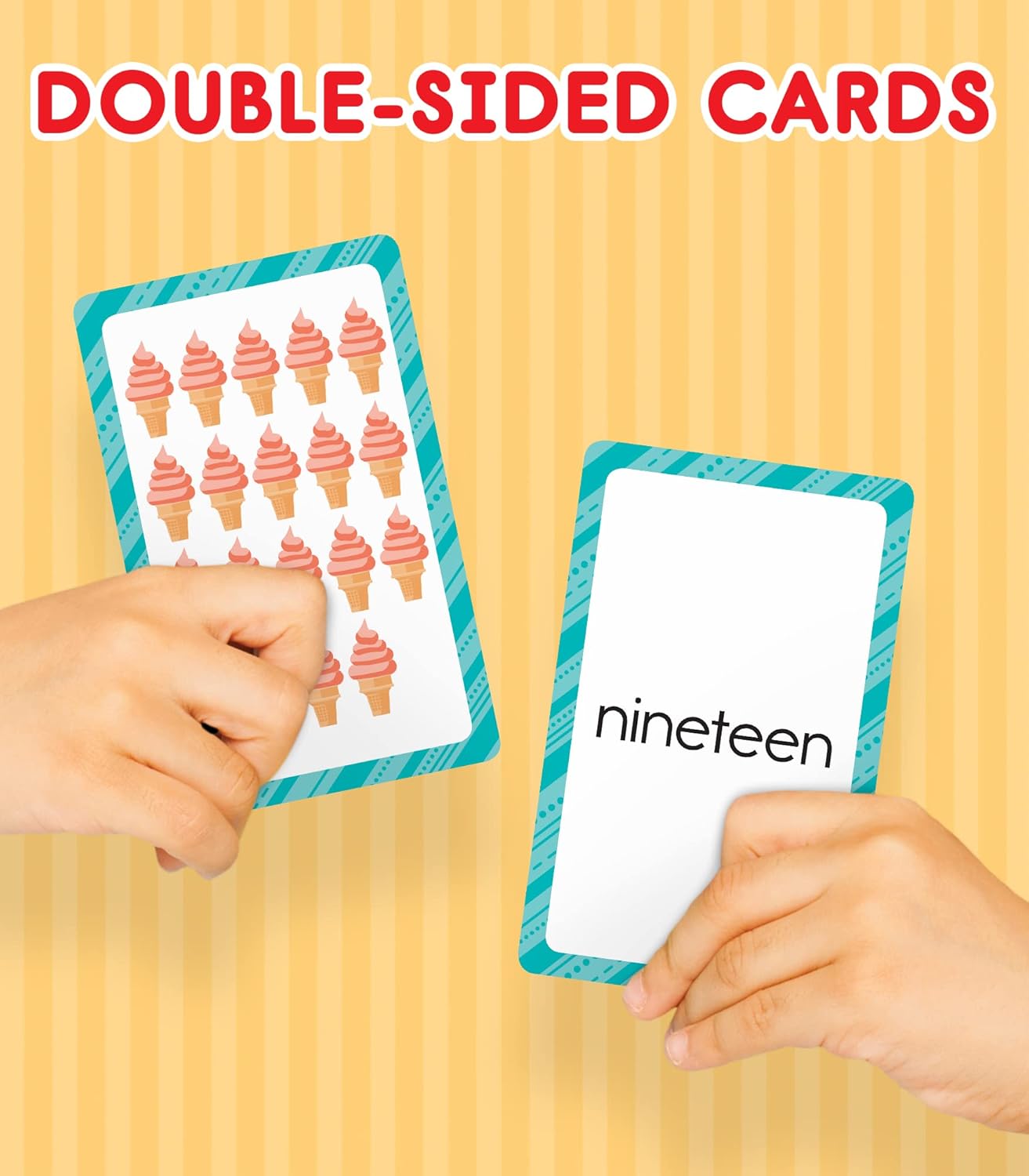 Carson Dellosa Toddler Flash Cards 4 Pack, Alphabet Flash Cards, Sight Word Flash Cards, Colors & Shapes Flash Cards, Number Flash Cards, Math & Phonics Kindergarten - Preschool Learning Activities 4+ - Image 6