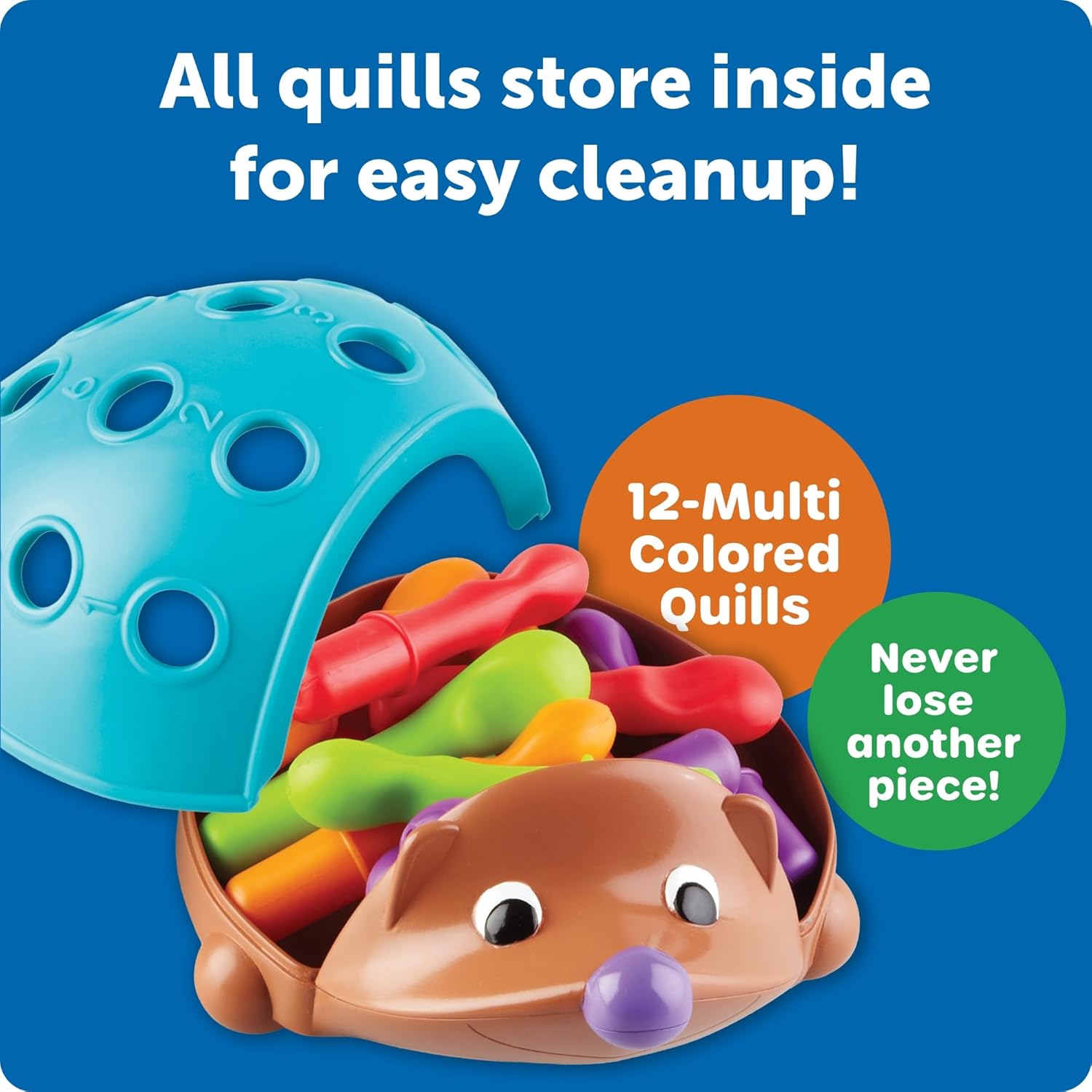 Learning Resources Spike The Fine Motor Hedgehog - Toddler Montessori Toys, Stacking Shape, Gifts For Boys And Girls, Sorting And Matching Skill Activities, Educational Games, Kindergarten - Image 5