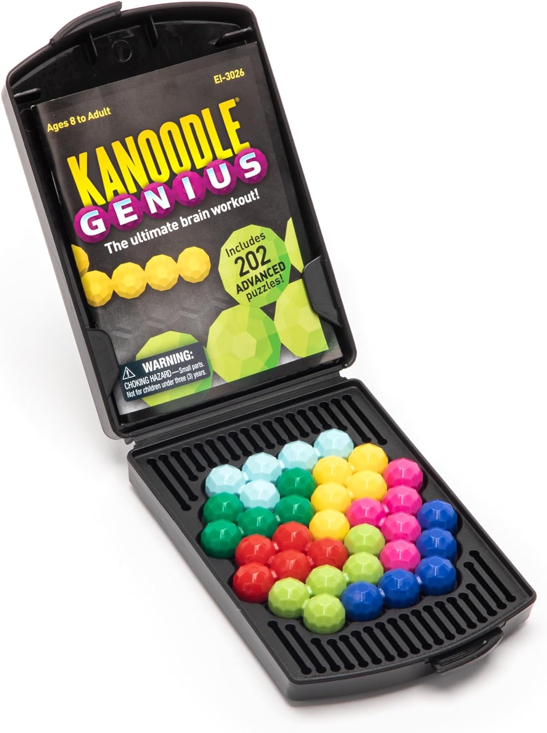 Educational Insights Kanoodle Genius - 3D Brain Teaser Puzzles for Kids, Spatial Puzzle Games for Adults, Teens and Kids, Problem Solving Toys and Logic Puzzles, Single Player Games - Image 8