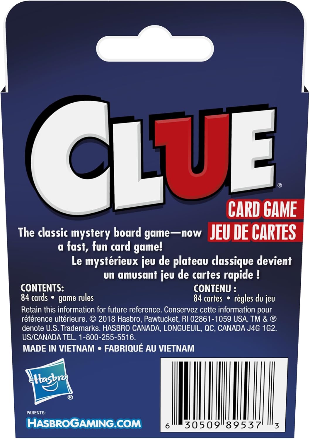Hasbro Gaming Clue Card Game, 3-4 Player Strategy Game, Fun Summer Activities, Vacation Travel Essentials, Ages 8+ - Image 4