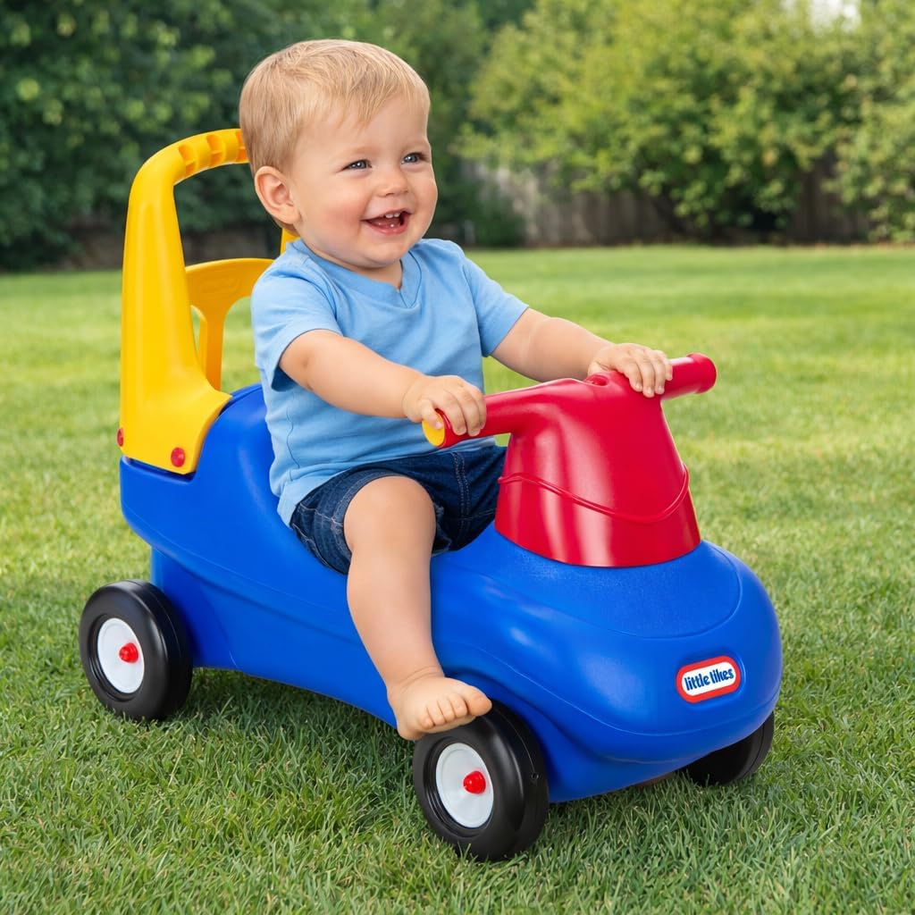 Little Tikes Push and Ride Racer – (Amazon Exclusive), 22"L x 10"W x 17"H with screws - Image 5