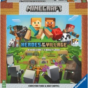 Ravensburger Minecraft Heroes of The Village | Cooperative Board Game | Exciting & Unpredictable | Perfect for Families and Minecraft Enthusiasts | Suitable for Kids & Adults