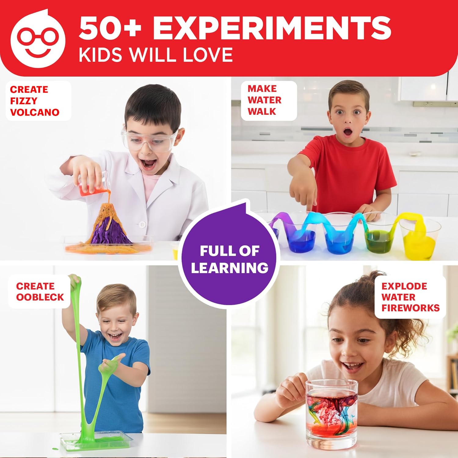Doctor Jupiter My First Science Kit for Kids Ages 4-5-6-7-8 | Birthday Gift Ideas for 4+ Year Old Boys & Girls | Toy Stem Kit with 50+ Experiments | Learning & Educational Projects - Image 3