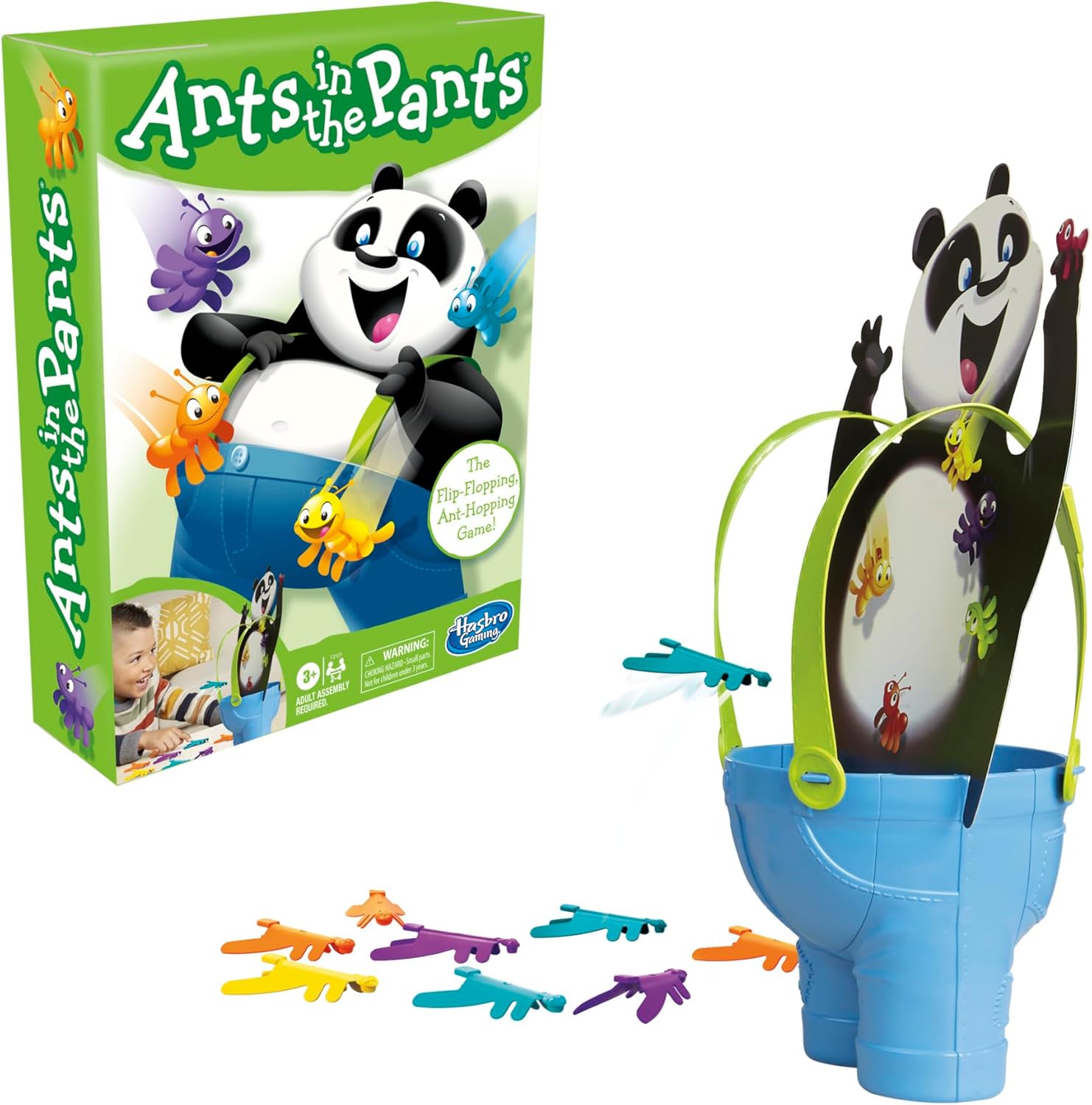 Hasbro Gaming Ants in The Pants Preschool Game for Kids Ages 3+, Fun Board Game for 2-4 Players, Easter Gifts for Boys and Girls (Amazon Exclusive) - Image 10