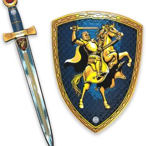 Liontouch – Knight Foam Sword & Shield for Boys – 3-6 Years | Pretend Play Set in Medieval Style for Kids & Toddlers | Safe Toy Weapons & Battle Accessories for Dress Up & Horseback Knight Costumes