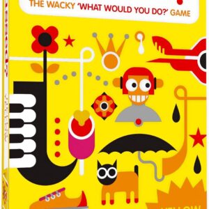 SUSSED The Wacky ‘What Would You Do’ Social Card Game – Fun & Easy for Kids – Family Travel Game for Road Trips & Car Journeys – Ages 6 & Up – Yellow Deck