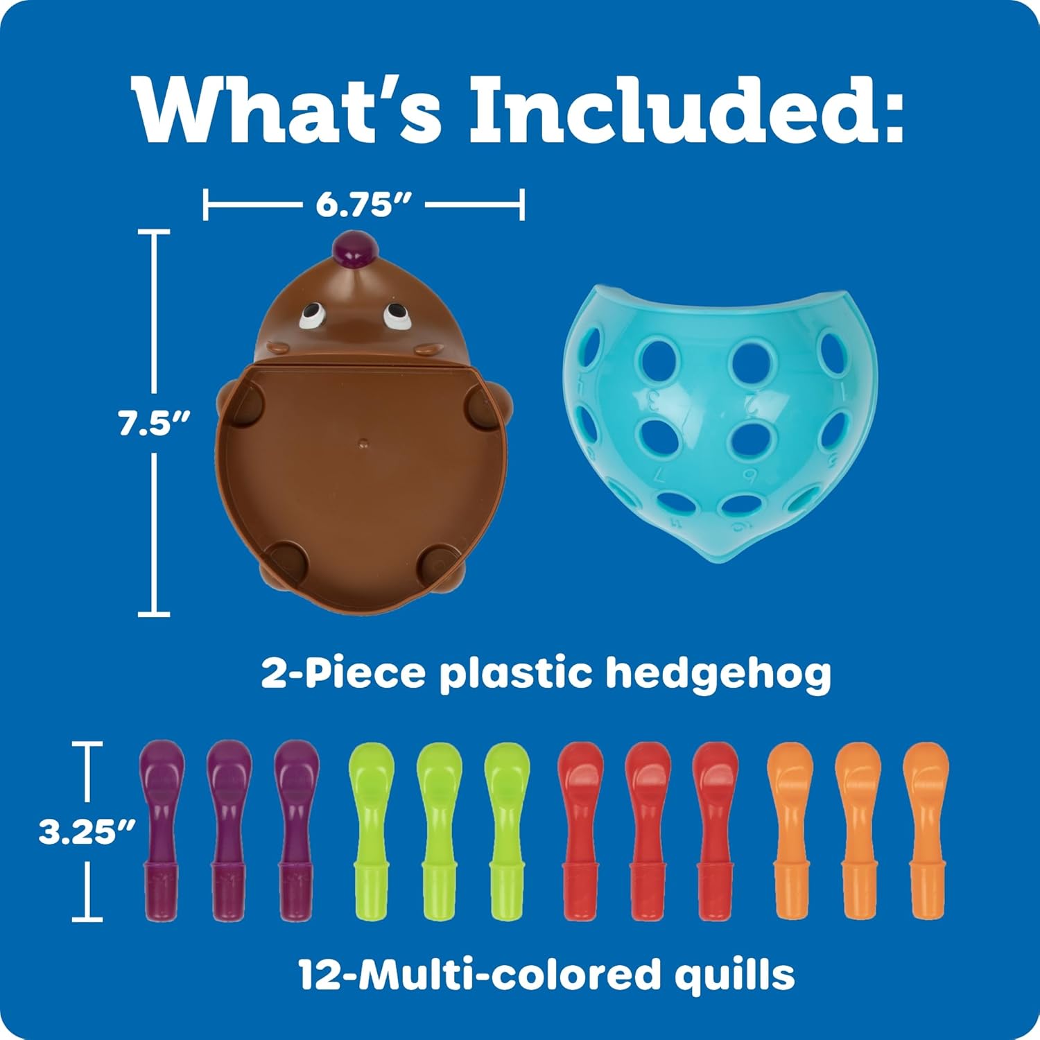 Learning Resources Spike The Fine Motor Hedgehog - Toddler Montessori Toys, Stacking Shape, Gifts For Boys And Girls, Sorting And Matching Skill Activities, Educational Games, Kindergarten - Image 7