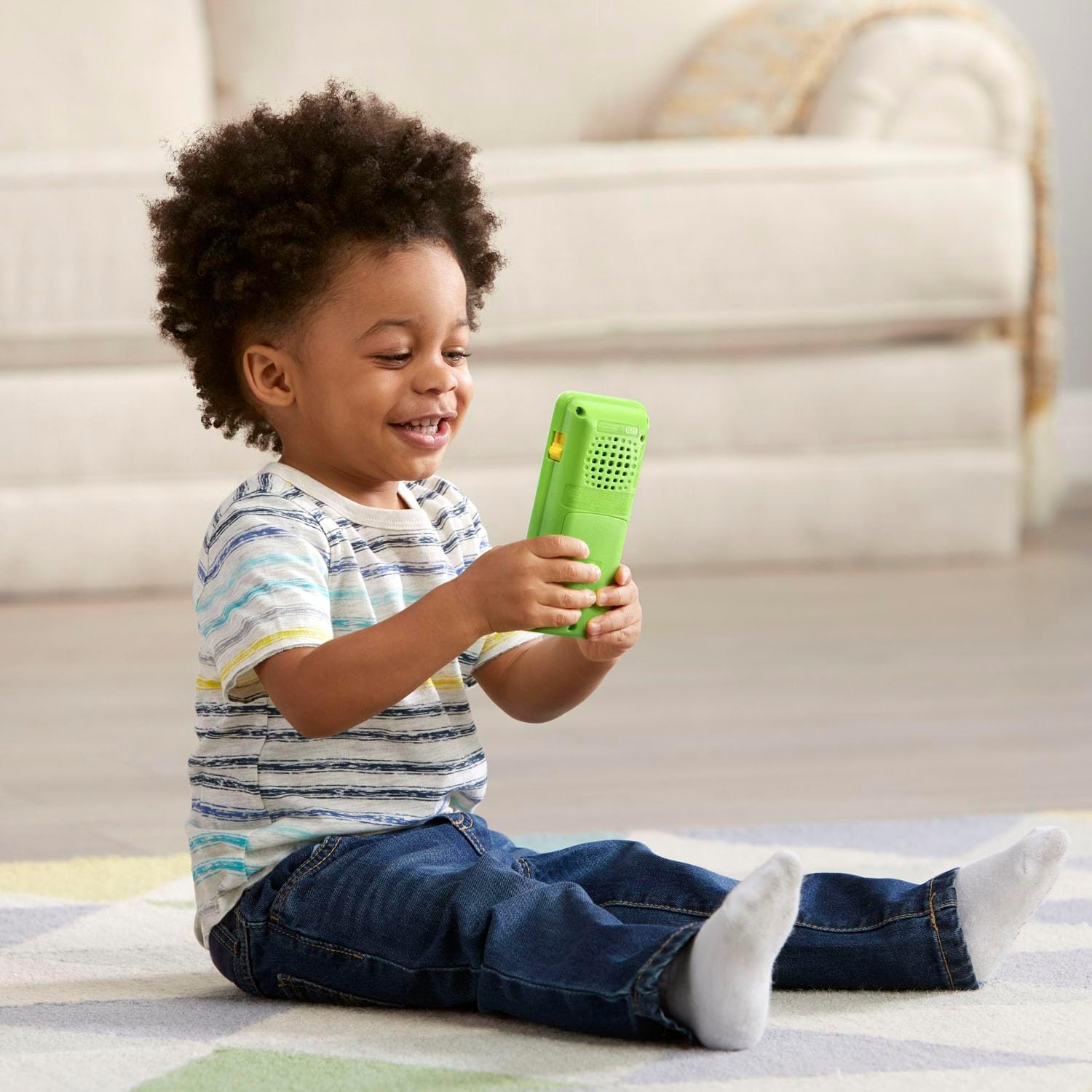 LeapFrog Chat and Count Emoji Phone, Green - Image 4