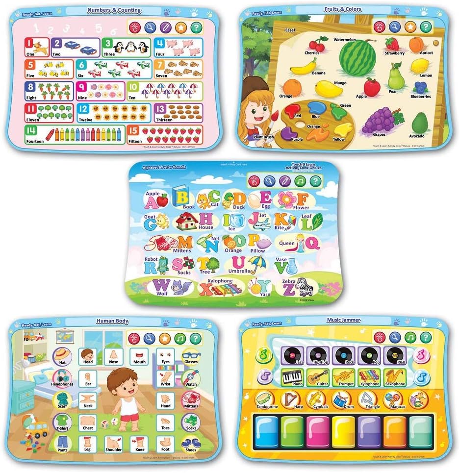 VTech Touch and Learn Activity Desk Deluxe (Frustration Free Packaging) - Image 3