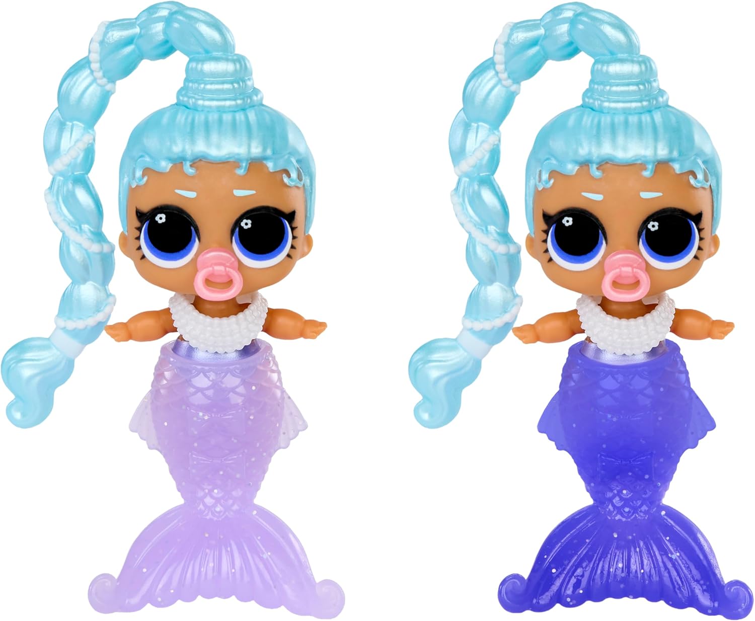 LOL Surprise Mermaids Makeover Magic Baby Sisters with Color-Changing Mermaid Tails and Shell-Inspired Display Ball, Collectible Dolls, Kids Ages 4+ - Image 4