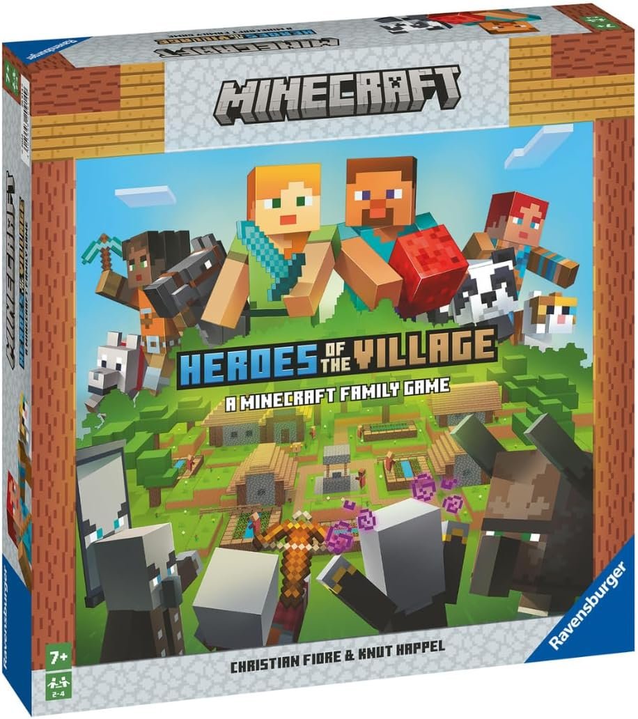 Ravensburger Minecraft Heroes of The Village | Cooperative Board Game | Exciting & Unpredictable | Perfect for Families and Minecraft Enthusiasts | Suitable for Kids & Adults - Image 2