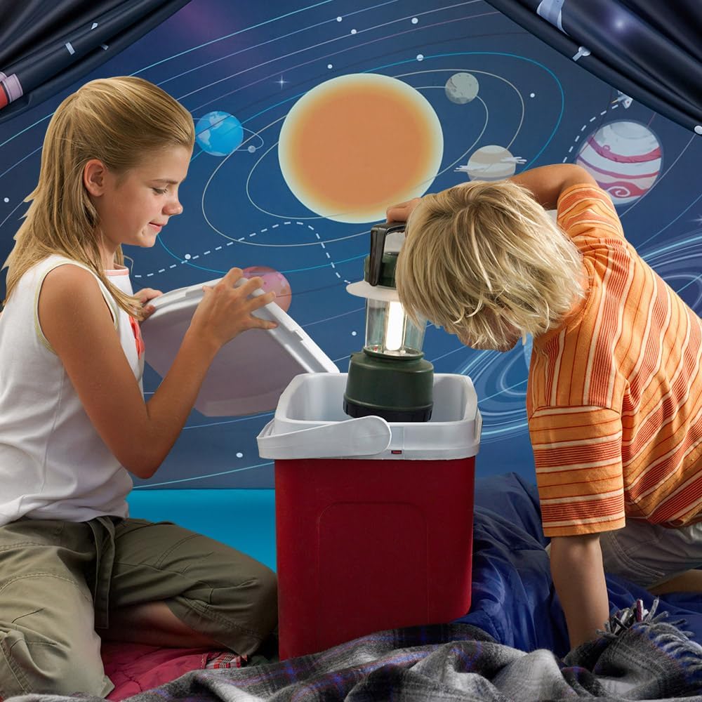 Mnagant Space World Play Tent-Kids Galaxy Dome Playhouse for Boys and Girls Imaginative Play Popup Tent for Kids Indoor/Outdoor Fun,Perfect Kid’s Gift- 47" x 47" x 43" - Image 4
