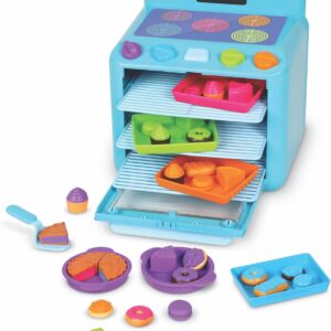 Learning Resources Sorting Sweets Mini Oven, Play Food, Kids Kitchen Playset, Pretend Play Toys, Mini Food, Sorting Toys, Montessori Cooking Set for Toddlers