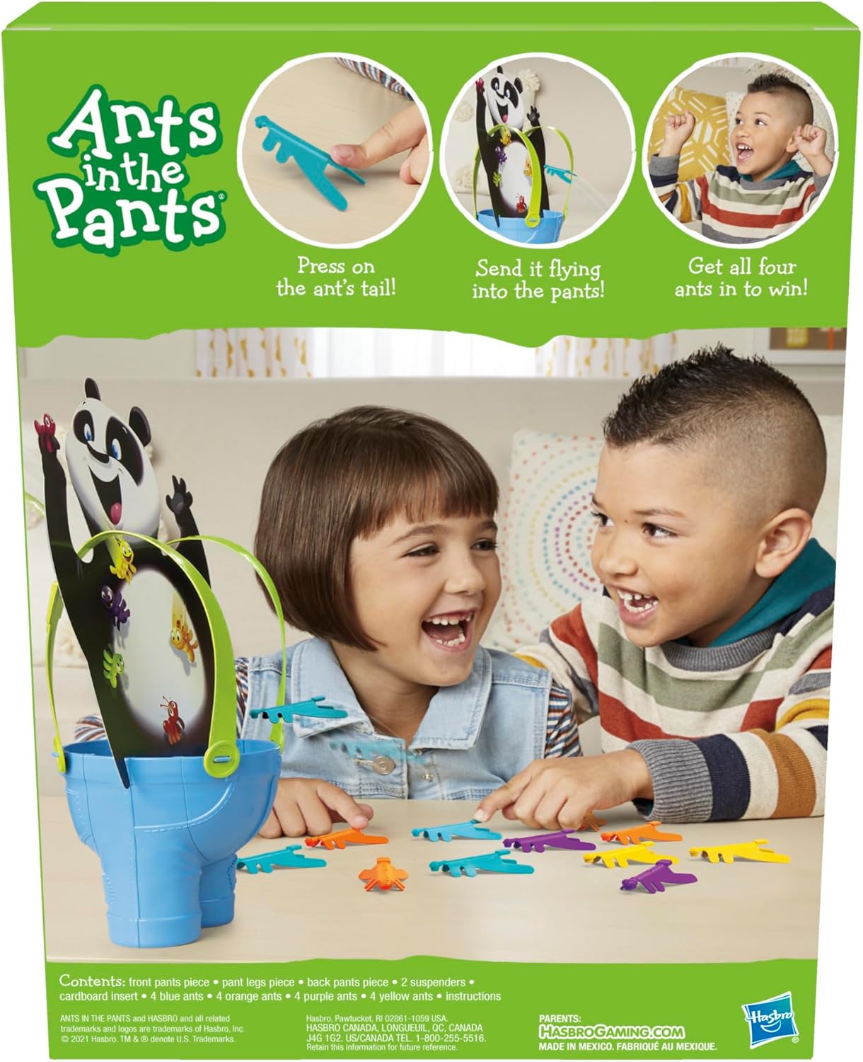 Hasbro Gaming Ants in The Pants Preschool Game for Kids Ages 3+, Fun Board Game for 2-4 Players, Easter Gifts for Boys and Girls (Amazon Exclusive) - Image 2