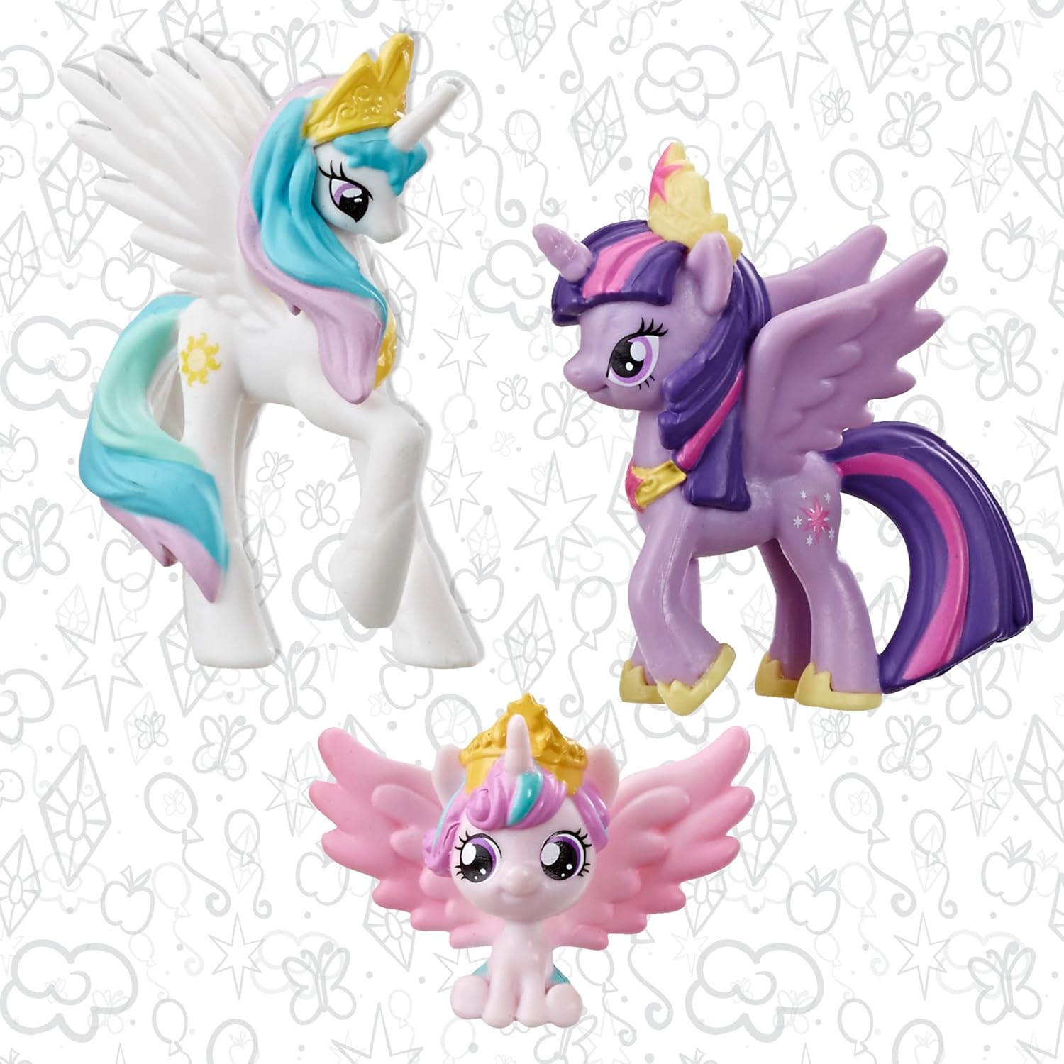 My Little Pony Toy Rainbow Equestria Favorites 10 Figure Collection, for Kids Ages 3 Years Old and Up (Amazon Exclusive) - Image 3