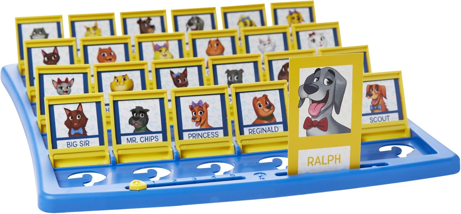 Hasbro Gaming Guess Who? Board Game, with People and Pets Cards, The Original Guessing Game for Kids, Ages 6 and Up, Easter Gifts for Boys and Girls (Amazon Exclusive) - Image 8